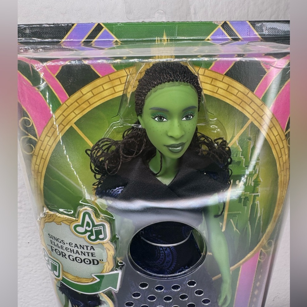 Wicked For Good Elphaba Thropp Singing Changed for Good Doll NWB In Hand - Picture 4 of 5